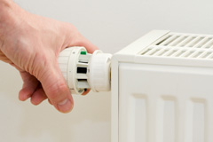 Knighton central heating installation costs